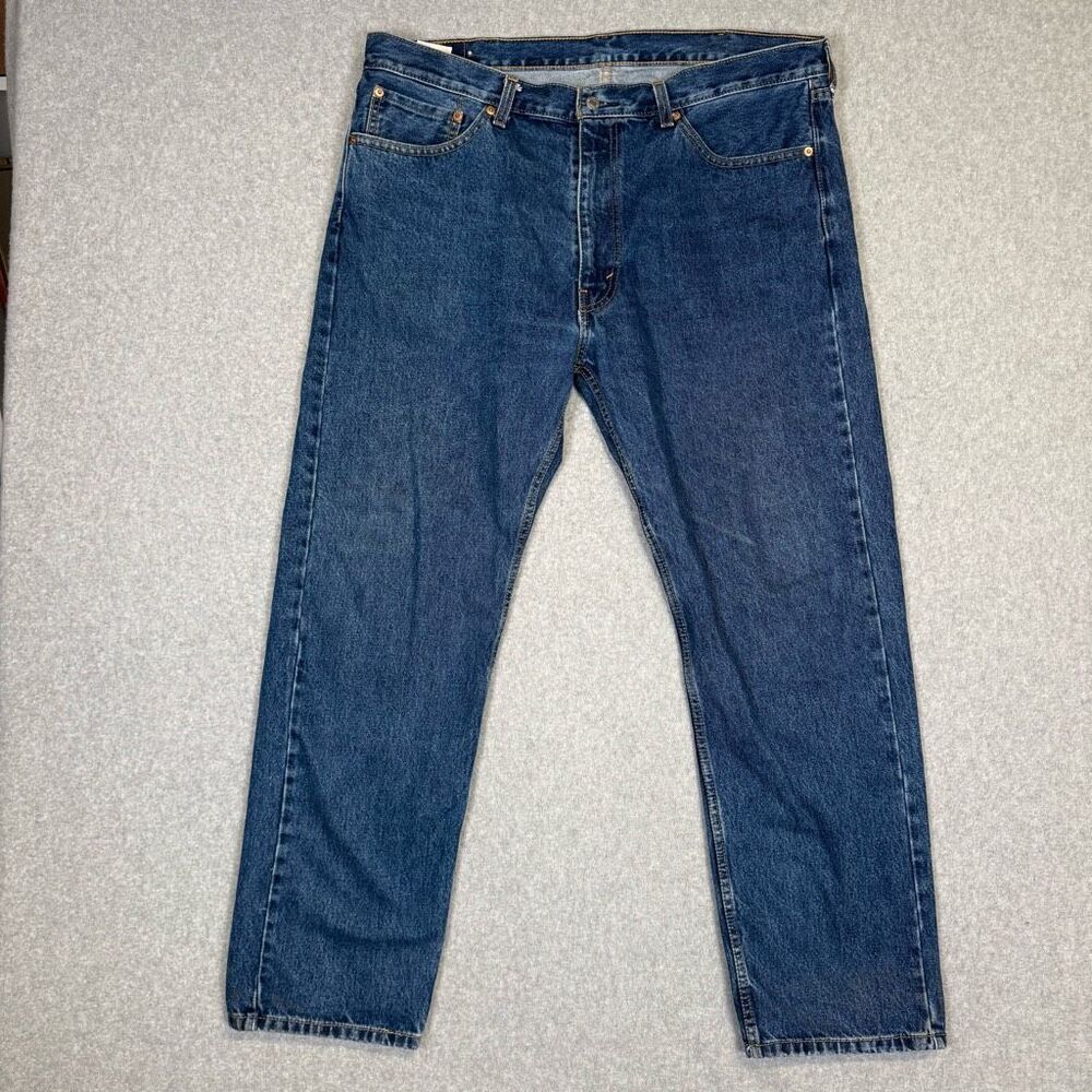 Levi's 505 Men's Size 40x32 Straight Classic Leg Jeans Medium Wash Carpenter